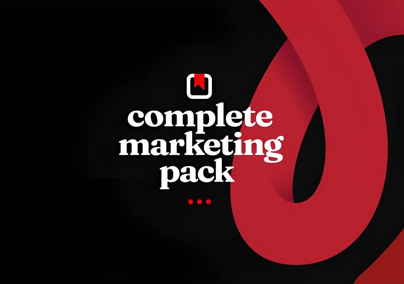 The Complete Marketing Pack branding graphic